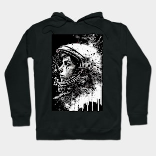 Astronaut Ink Painting Hoodie